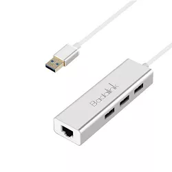 3 PORT USB HUB TO LAN MAC OS APPLE 